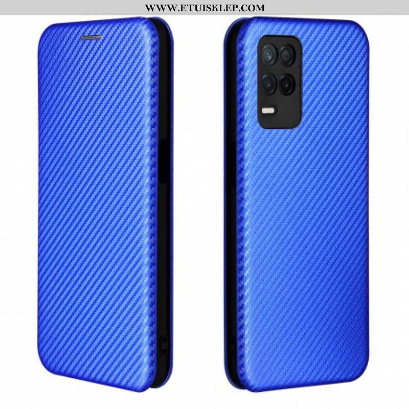 Etui Na Telefon do Realme 8 5G Etui Folio Kolorowy Silikon Węglowy